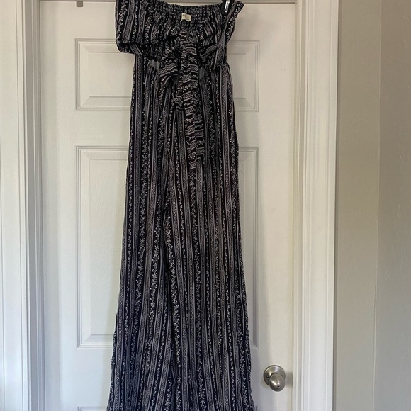 Maaji Convertible Black and White Halter Jumpsuit - Picture 6 of 6